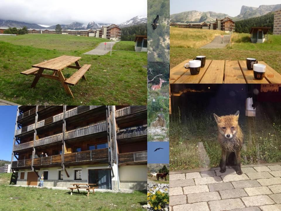 Appartement 8-10 Personnes Superdevoluy Hautes Alpes Rez De Chaussee Vue Panoramique 3 Chambres Saint-Étienne-en-Dévoluy Buitenkant foto